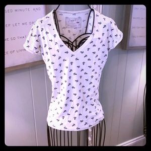 Anchor V neck T-shirt ⚓️💙